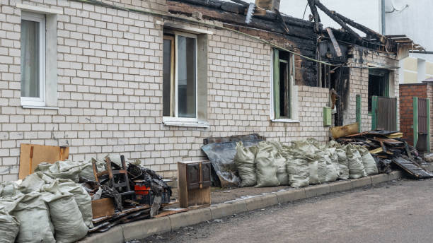 Professional Emergency Fire Cleanup technician working in Berlin, WI